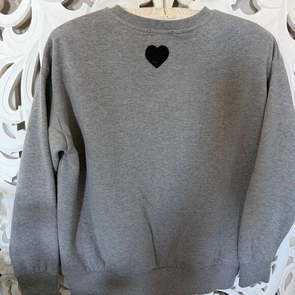 AMORE Puffy Letter Sweatshirt - Picture 3 of 7